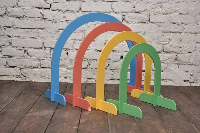 

Дуги для подлезания круглые со съемными ножками (компл. 4 шт.) (418.02), Разные цвета