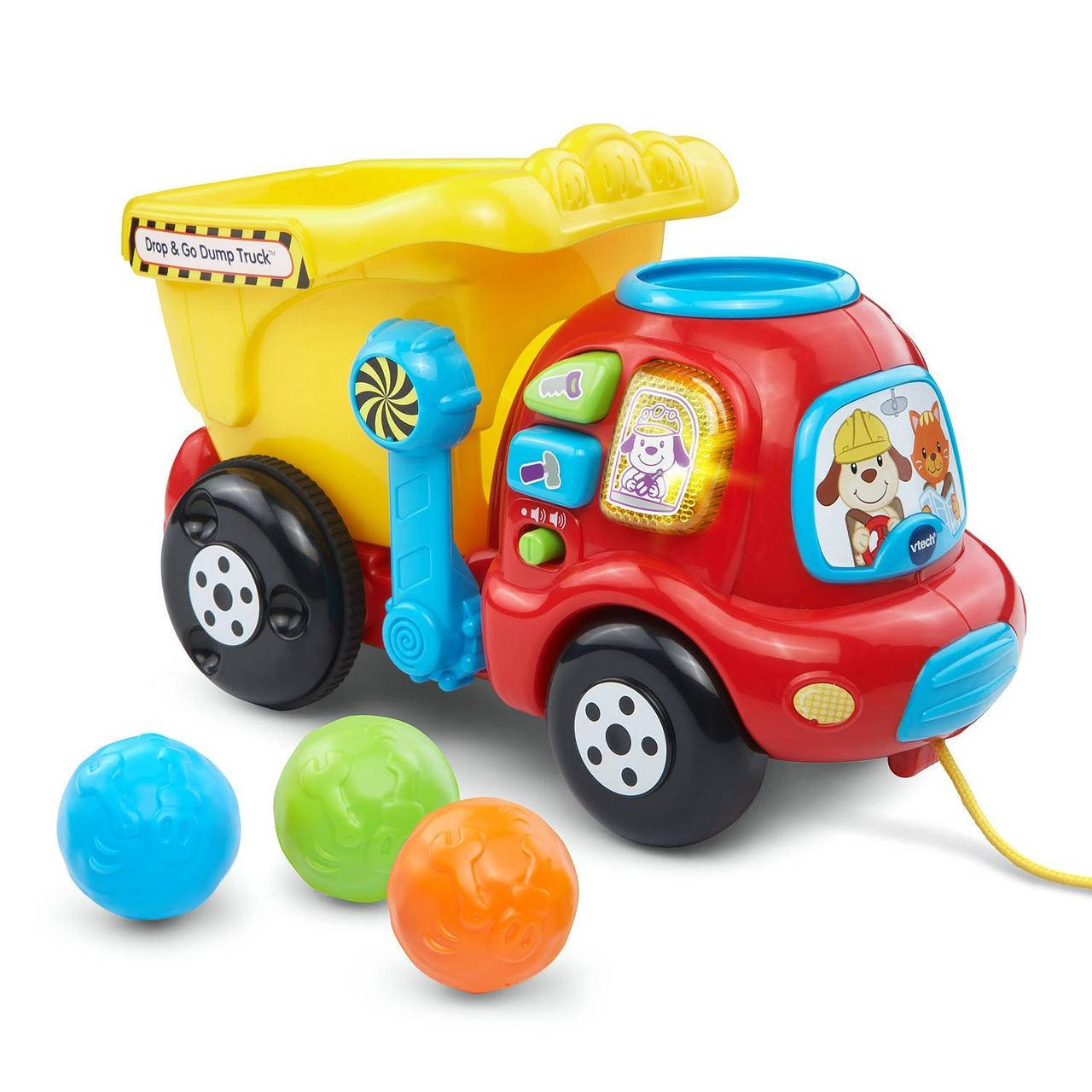 

Музыкальная машинка-каталка vtech drop and go dump truck, оригинал