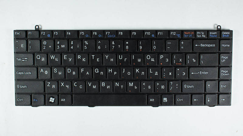 

Клавиатура для ноутбука SONY (VGN-FZ series) rus, black, Черный