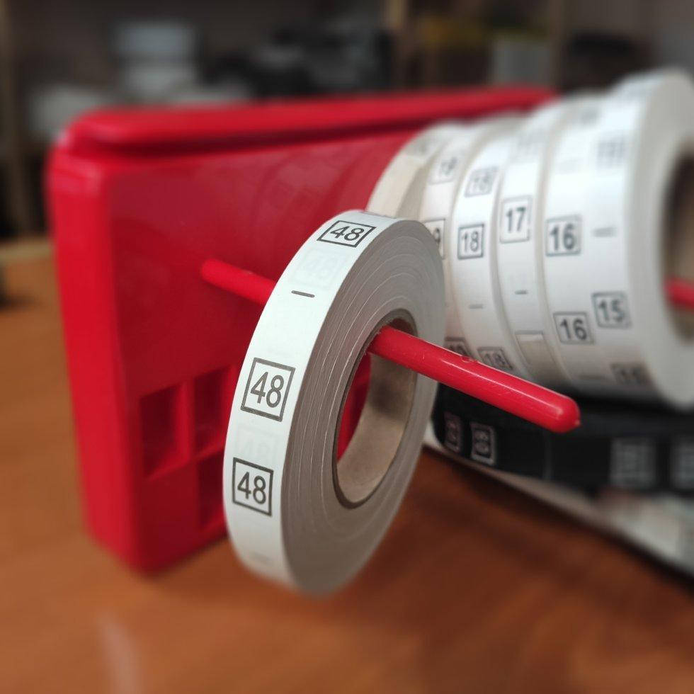 

R-48 Размерник пришивной 48