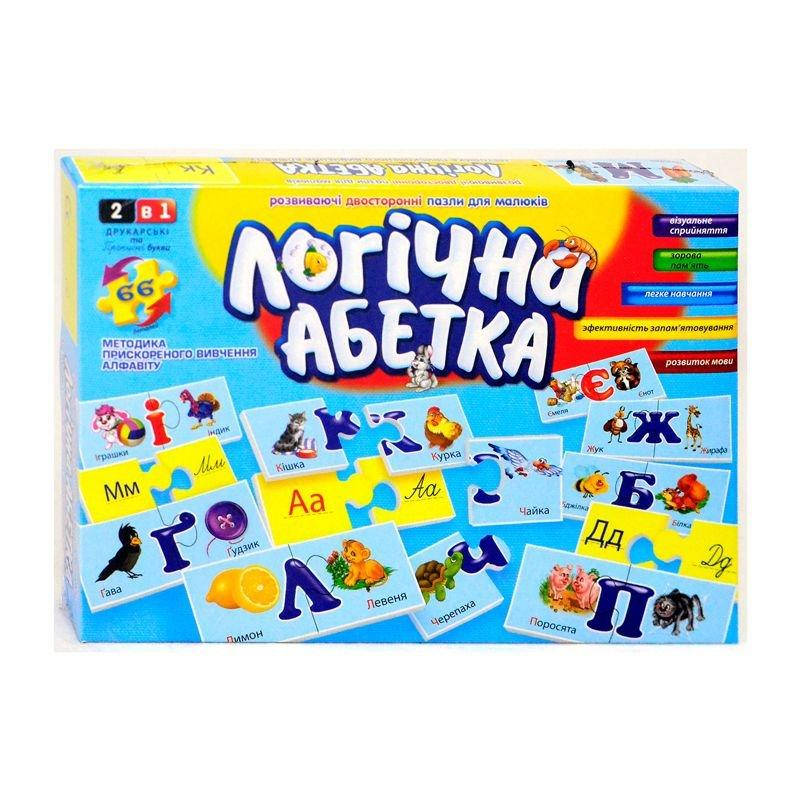 

Пазлы "Логическая Азбука" DT66Asp-U (12) "Danko Toys"