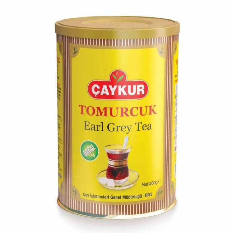 

Турецкий чёрный чай с бергамотом 200 грамм Caykur Tomurcuk