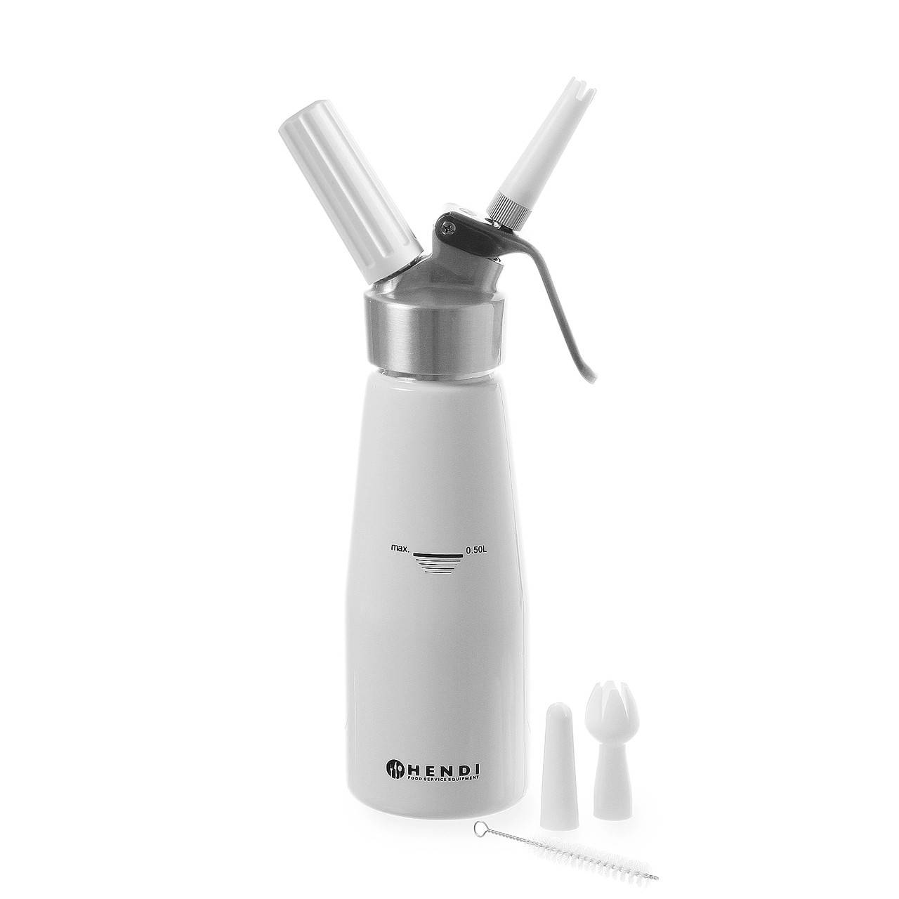 

Сифон для сливок Hendi Kitchen Line 0,5 л (588369), Белый