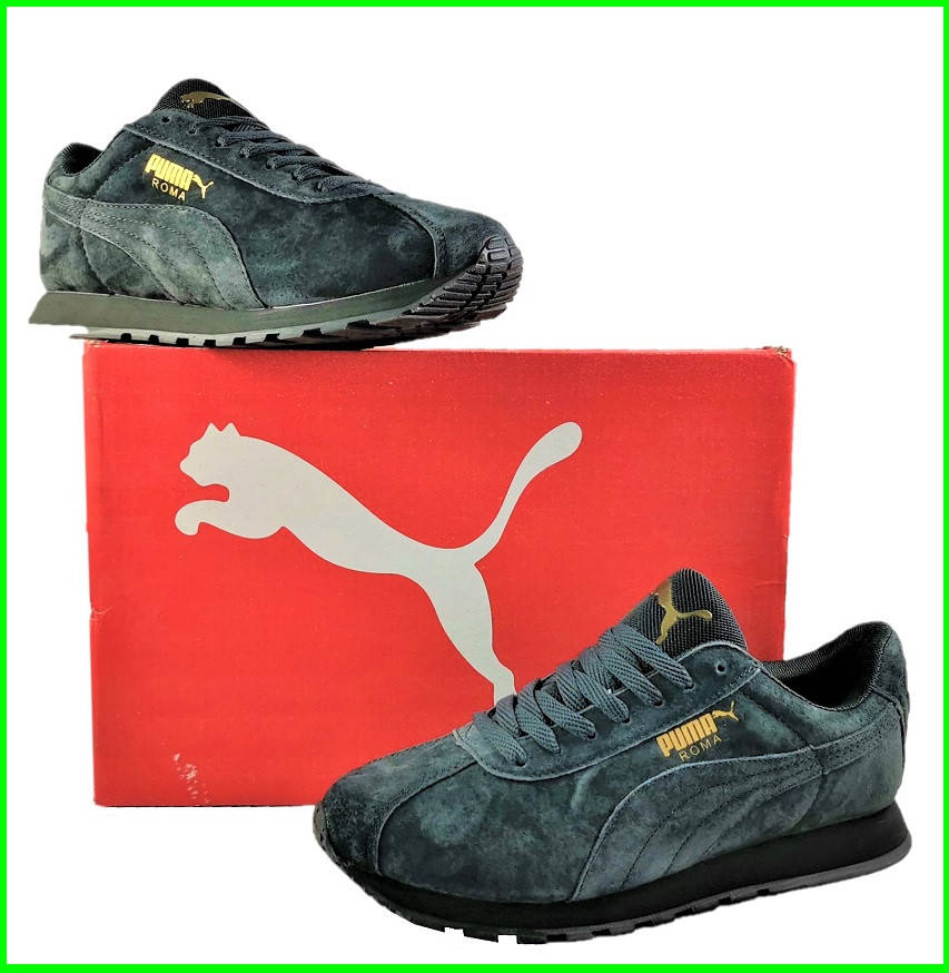 

Мужские Кроссовки PUMA Roma Серые Замшевые Пума (размеры: 43,44,45) Видео Обзор, Серый
