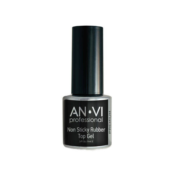 

Каучуковое верхнее покрытие без липкого слоя ANVI Professional Rubber Top No Wipe 9 мл