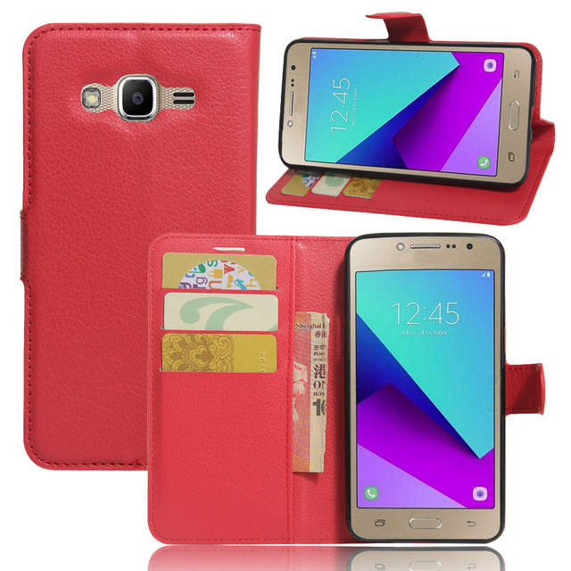 

Чехол IETP для Samsung G530 / G531 / Galaxy Grand Prime книжка кожа PU красный