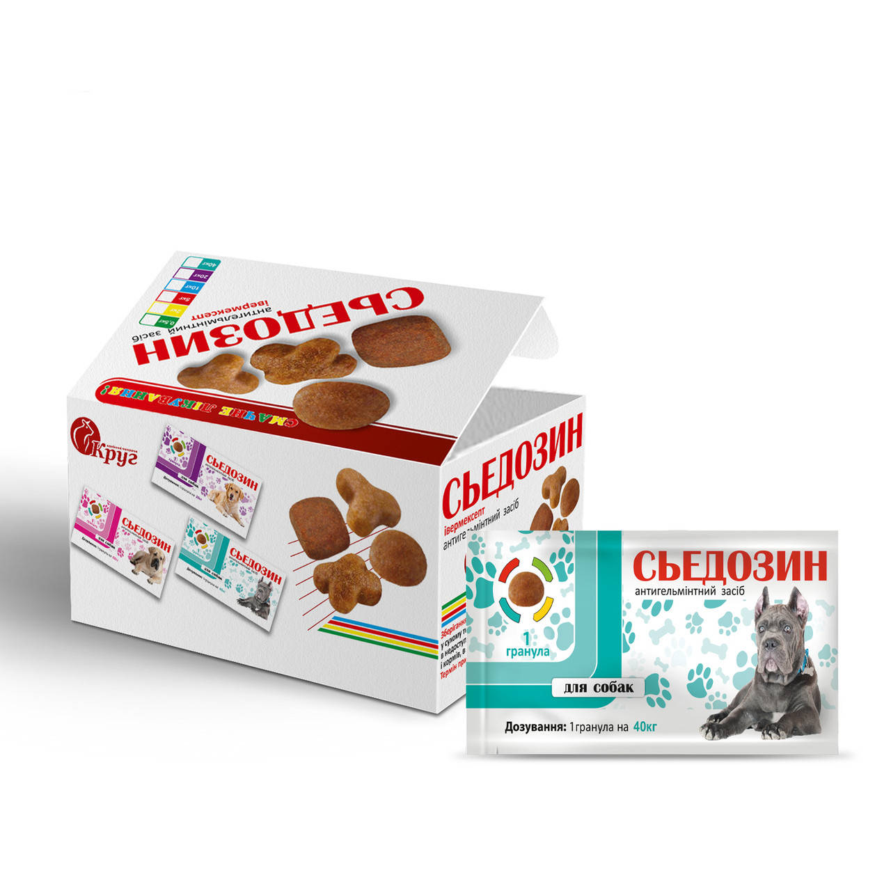 

Сьедозин (1 на 40 кг.)