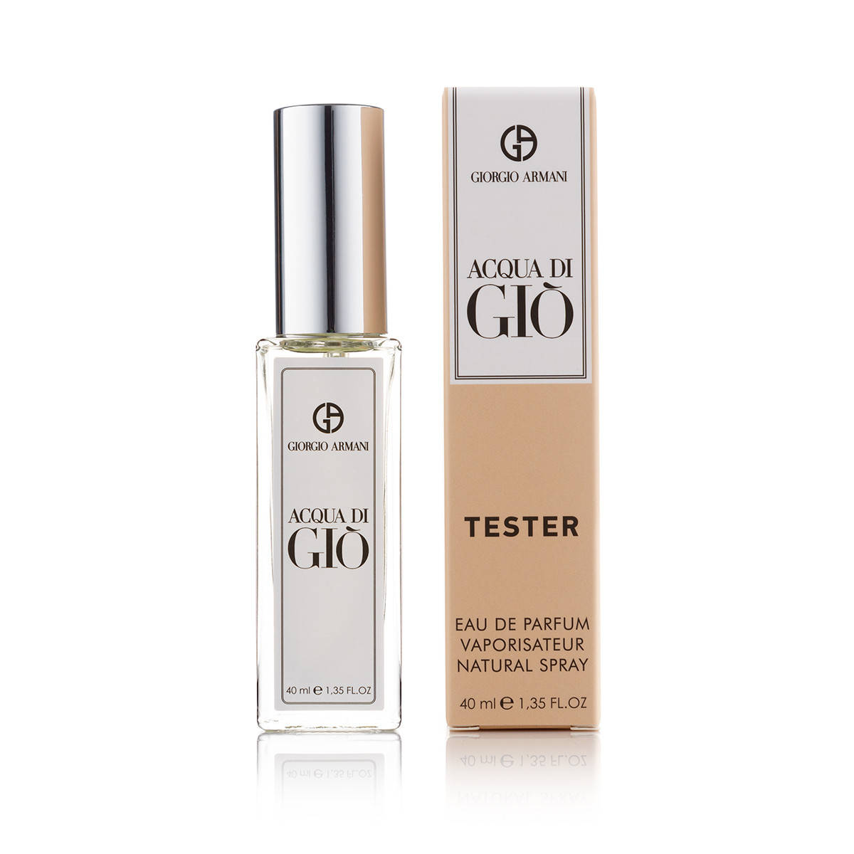 

Мини парфюм тестер мужской 40 мл Giorgio Armani Acqua di Gio Pour Homme (35)