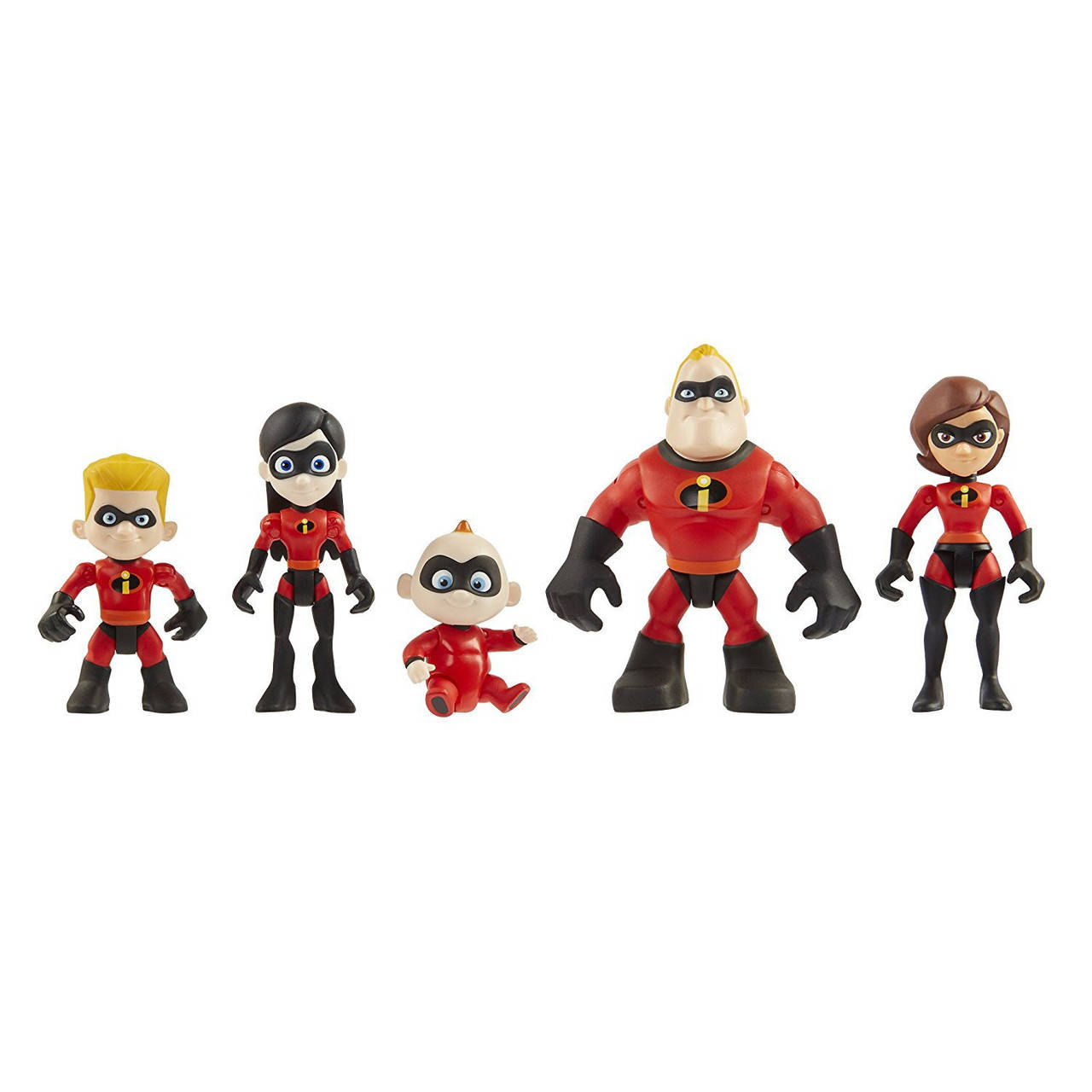 

Набор фигурок из мультсериала Суперсемейка. Игровой набор The Incredibles 5 игрушек