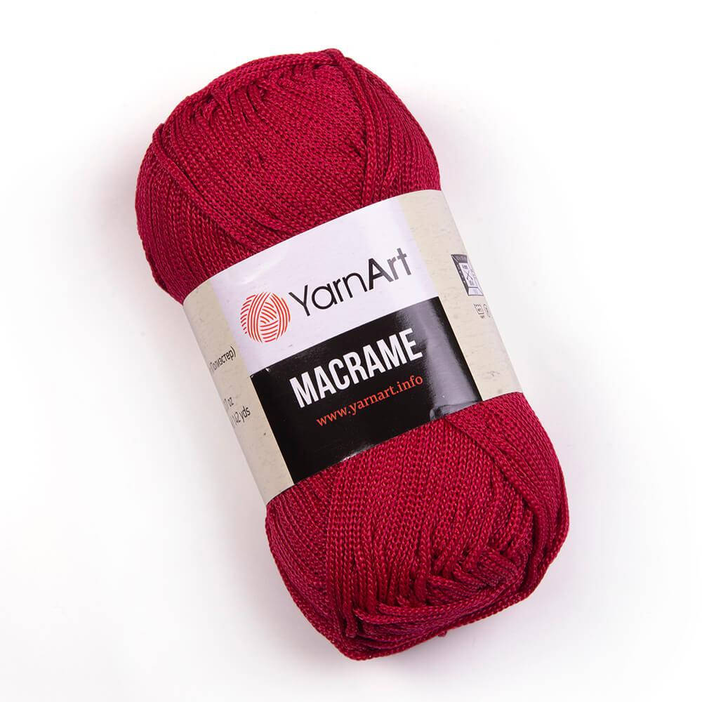 

Yarnart Macrame № 143 малиновый