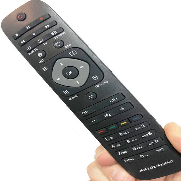 

Пульт для телевизора philips rc-2422 5499 0467, Черный
