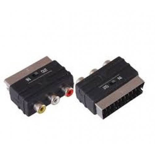 

Адаптер Scart-3RCA