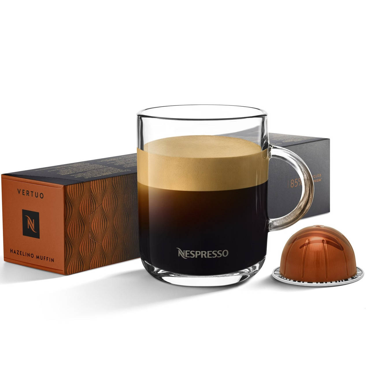 

Капсулы Nespresso Vertuo Barista Creations Hazelino Muffin (230мл)