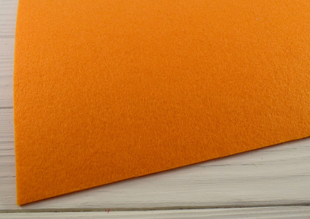 

Китайский жесткий фетр 3 мм (30х40 см) - №3 Оранжевый
