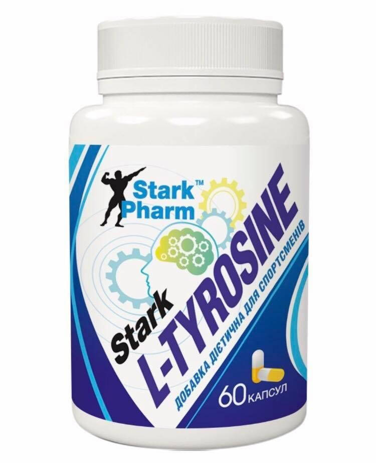 

Тирозин L-Tyrosine 500 мг Stark Pharm 60 капсул