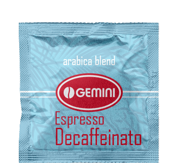 

Кофе в чалдах (монодозах) Gemini Decaffeinato без кофеина 100шт Джемини 100% Арабика
