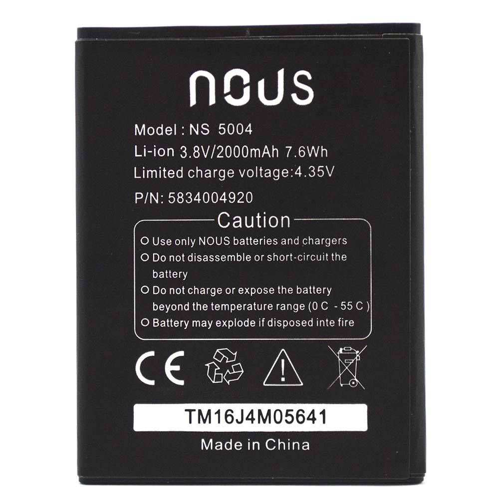 

Аккумулятор NS5004 для Nous 5004 2000мAh