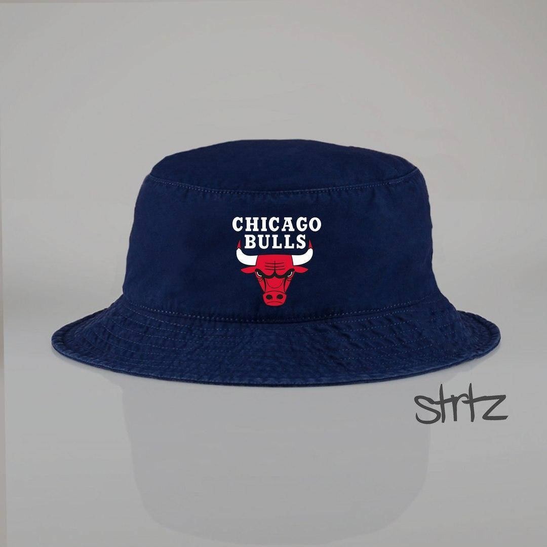 

Мужская панама Чикаго, булс, панама Chicago Bulls летняя, брендовая синяя
