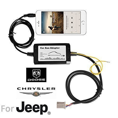 

AUX адаптер Jeep Wrangler/ Liberty/ Grand Cherokee/Plymouth Chrysler Concorde/PT Cruiser Dodge Ram Durango