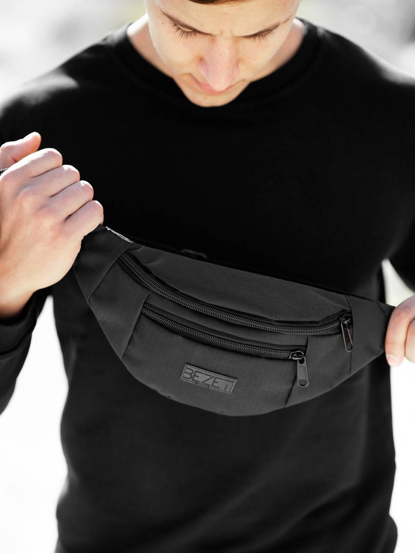 

Поясна сумка BEZET Basic black, Черный