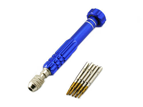 

Отвертка с 5 насадками для ремонта телефонов