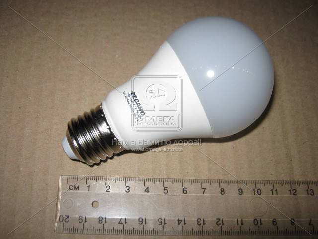 

Лампа светодиодная A60 10W 3000k 800lm E27 220V DECARO 49051007933