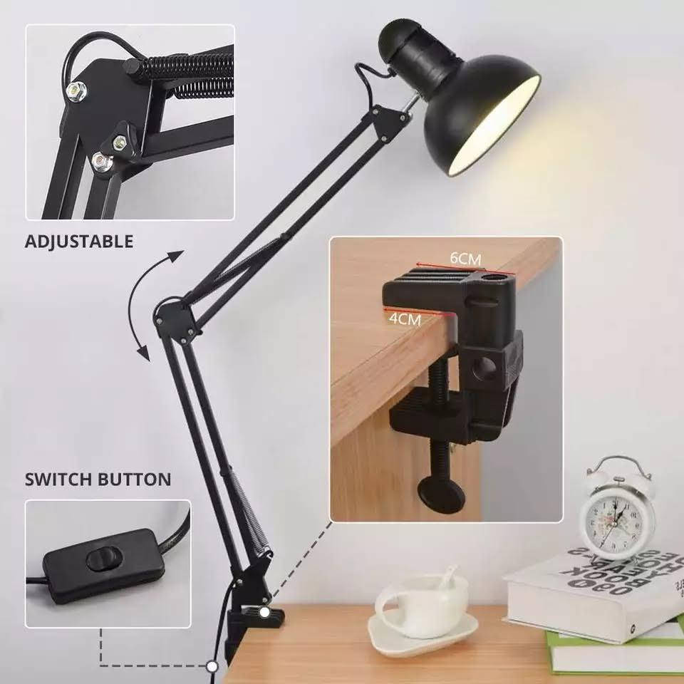 

Лампа настольная с креплением (2) Черный