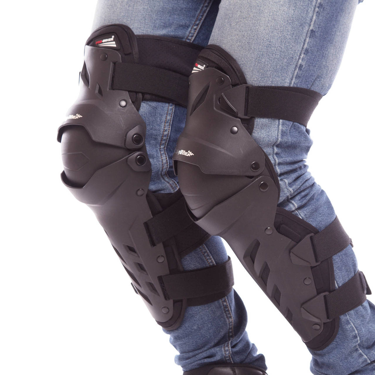 

Мотозащита (колено, голень) 2шт Pro biker ms-1239, Черный