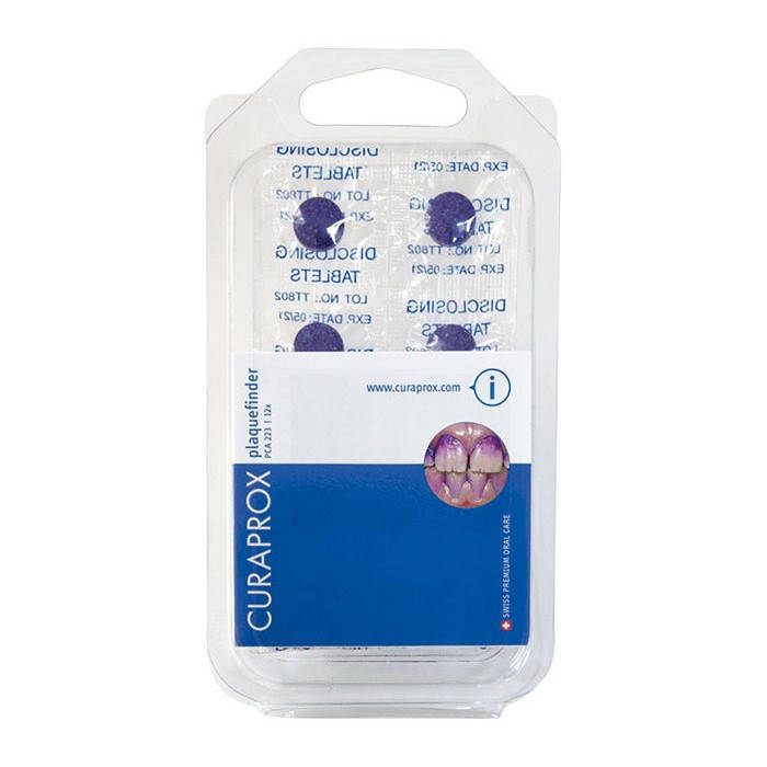 

Таблетки Curaprox Disclosing Tablets для индикации зубного налета 12 шт ШВЕЙЦАРИЯ