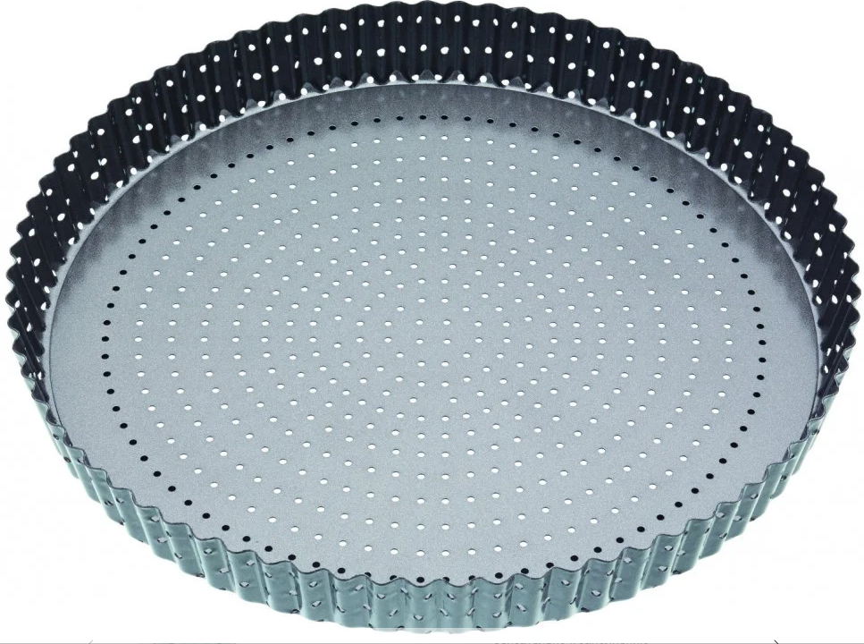 

Форма для выпечки перфорированная со съемным дном 28 см