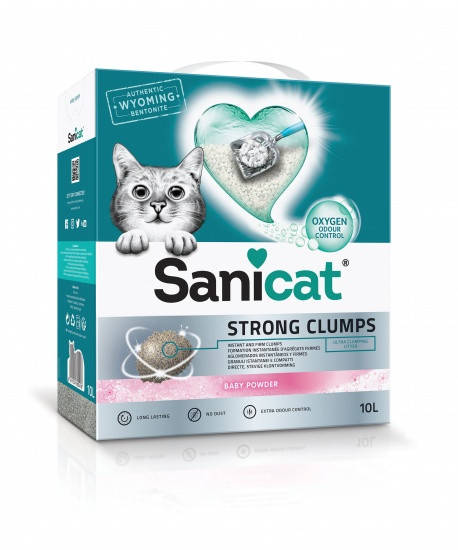 

Sanicat Strong Clumps Комкующийся бентонитовый наполнитель 10л/11кг