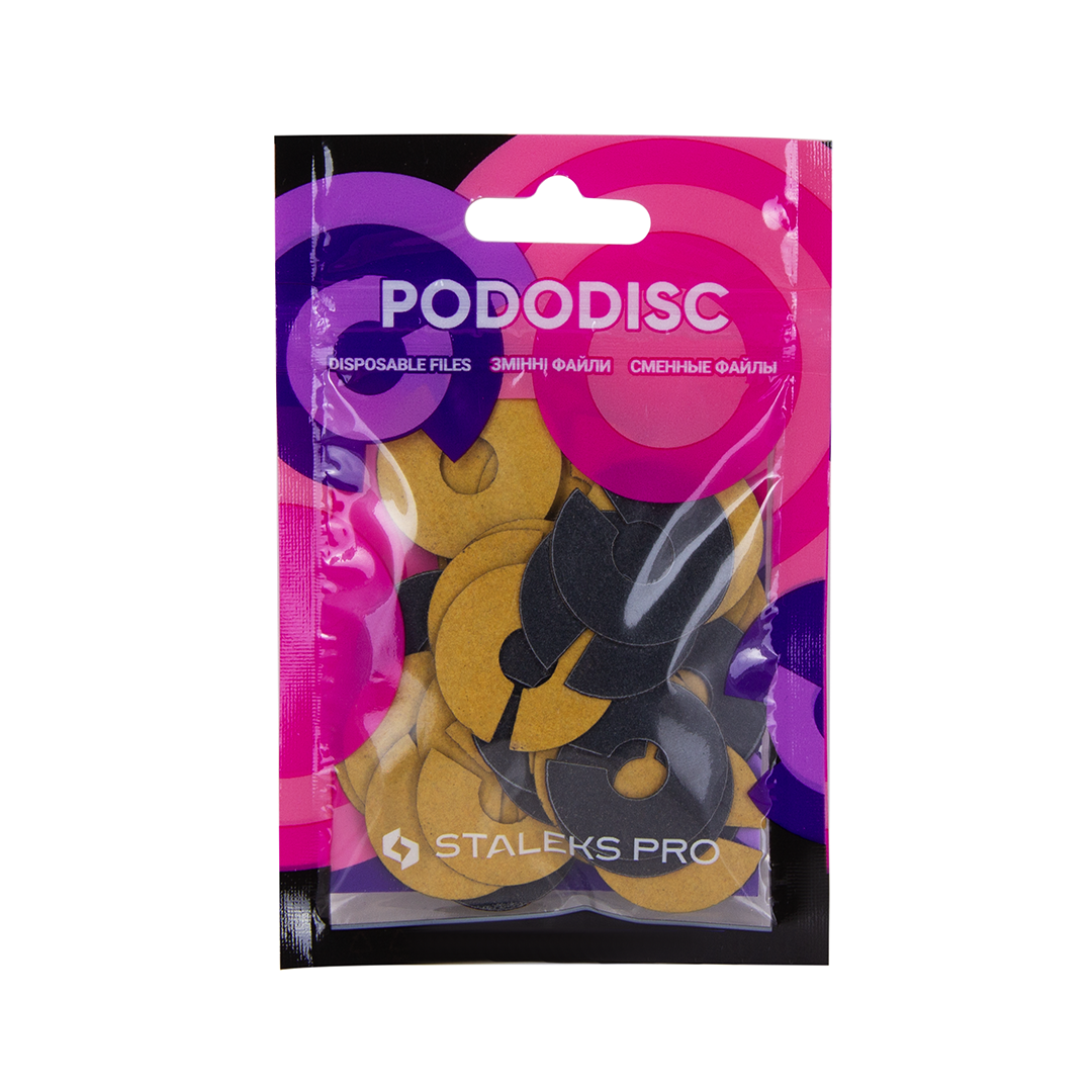 

Сменные файлы-кольцо для педикюрного диска Pododisc Staleks Pro L 320 грит (50 шт)