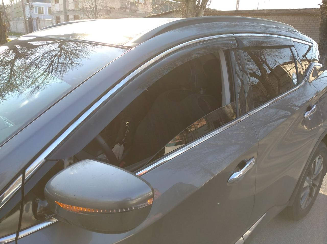 

Дефлекторы окон (ветровики) Nissan Murano Z52 2016-2021, VL - Cobra Tuning, N16816