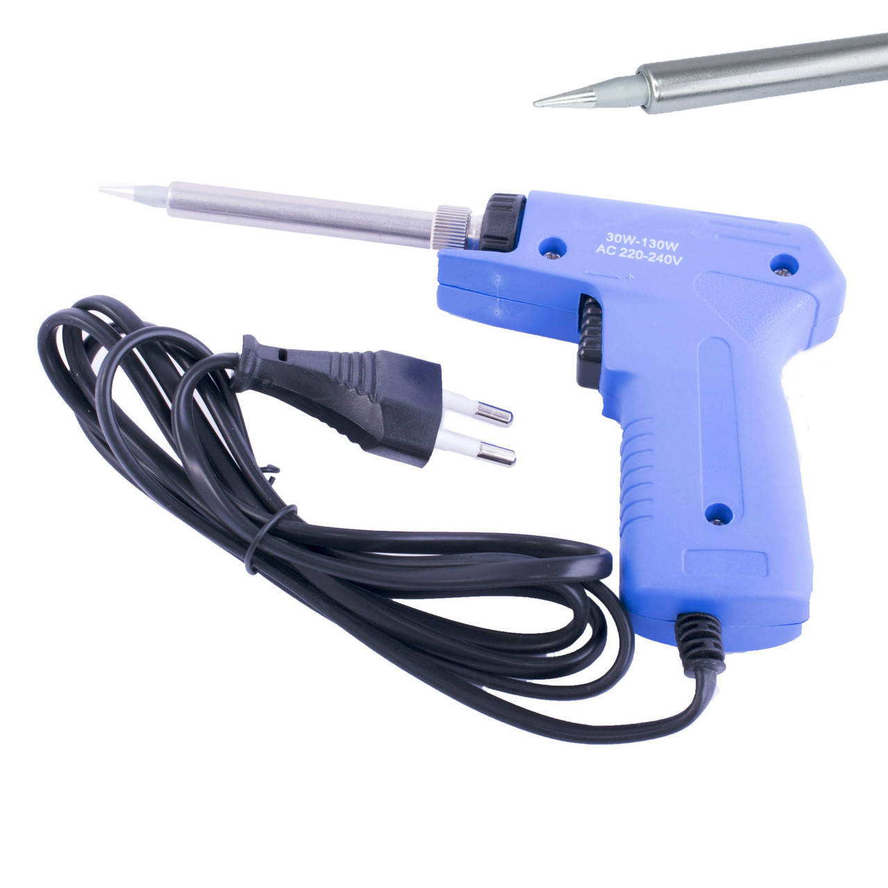 

Паяльник-пистолет ZD-90, 40W(30-130W Max), 220V