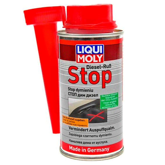 

Присадка для очистки сажевого фильтра Liqui Moly Diesel Russ-Stop 150мл (8340)