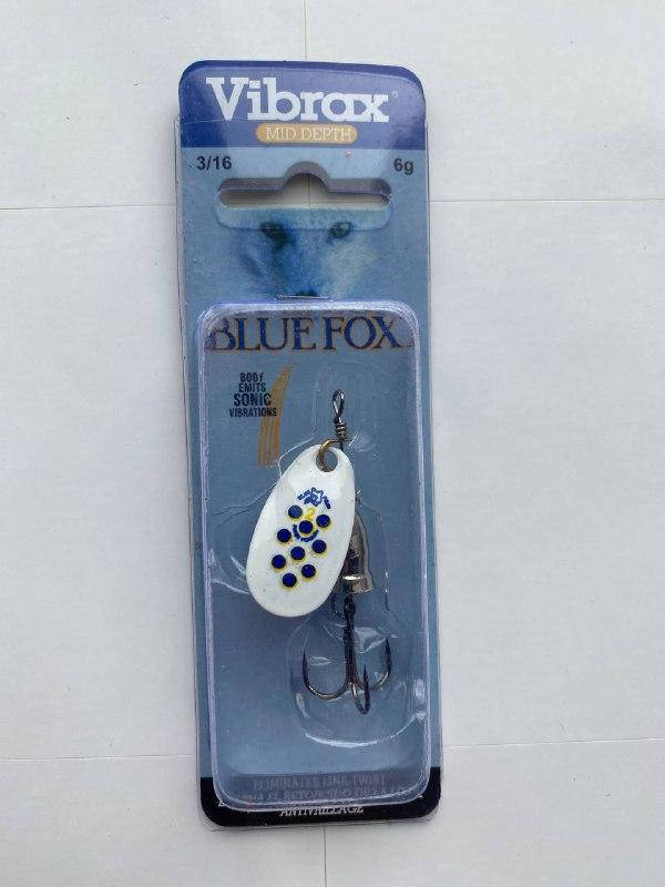 

Блесна вертушка Blue Fox Vibrax Fluorescent #2 6g 3\16 Цвет-3