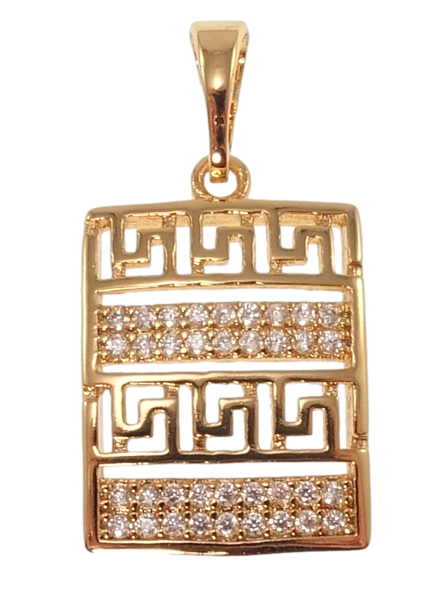 

Кулон Xuping Позолота 18K "Инкрустация цирконием" для цепочки до 5мм