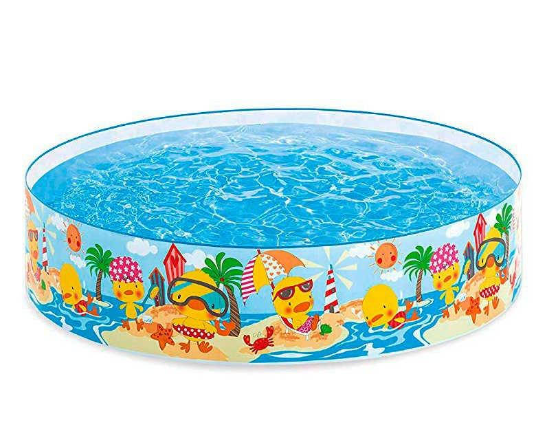 

Intex Бассейн 58477 NP "Утиный риф" (6) от 3-х лет, диаметр 122см, высота 25см, 218л