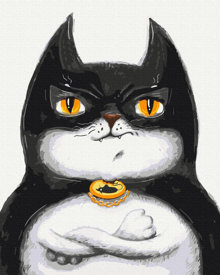 

Котик Бетмэн ©Марианна Пащук