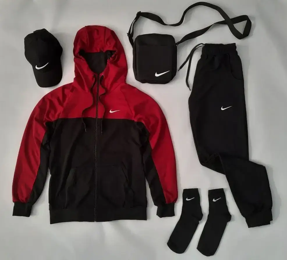 

4 в 1 Спортивный костюм Nike мужской +кепка +барсетка +носки