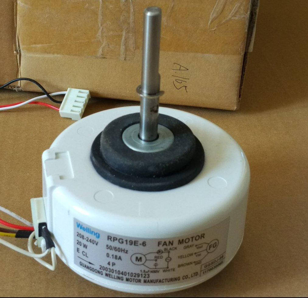 

Мотор / двигатель Welling 20W RPG19E-6 внутреннего блока кондиционера - 9379002816