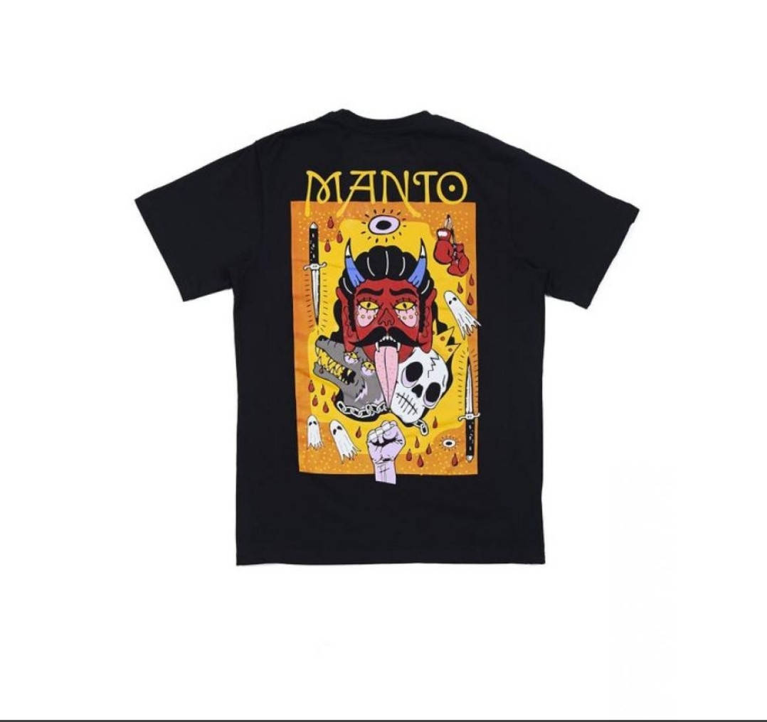 

Футболка Manto Diablo Black, Черный