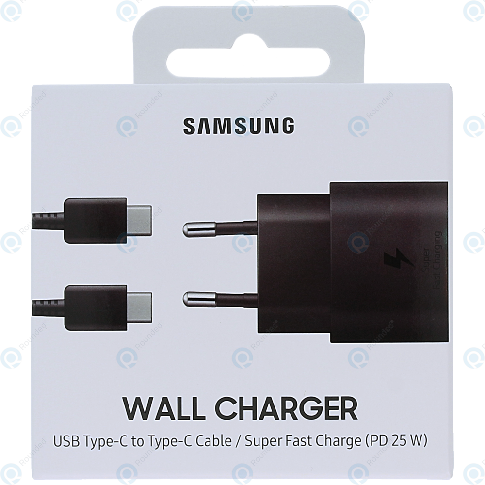 

Адаптер Samsung 25W Travel Adapter wo cable (Black) EP-TA800, Черный