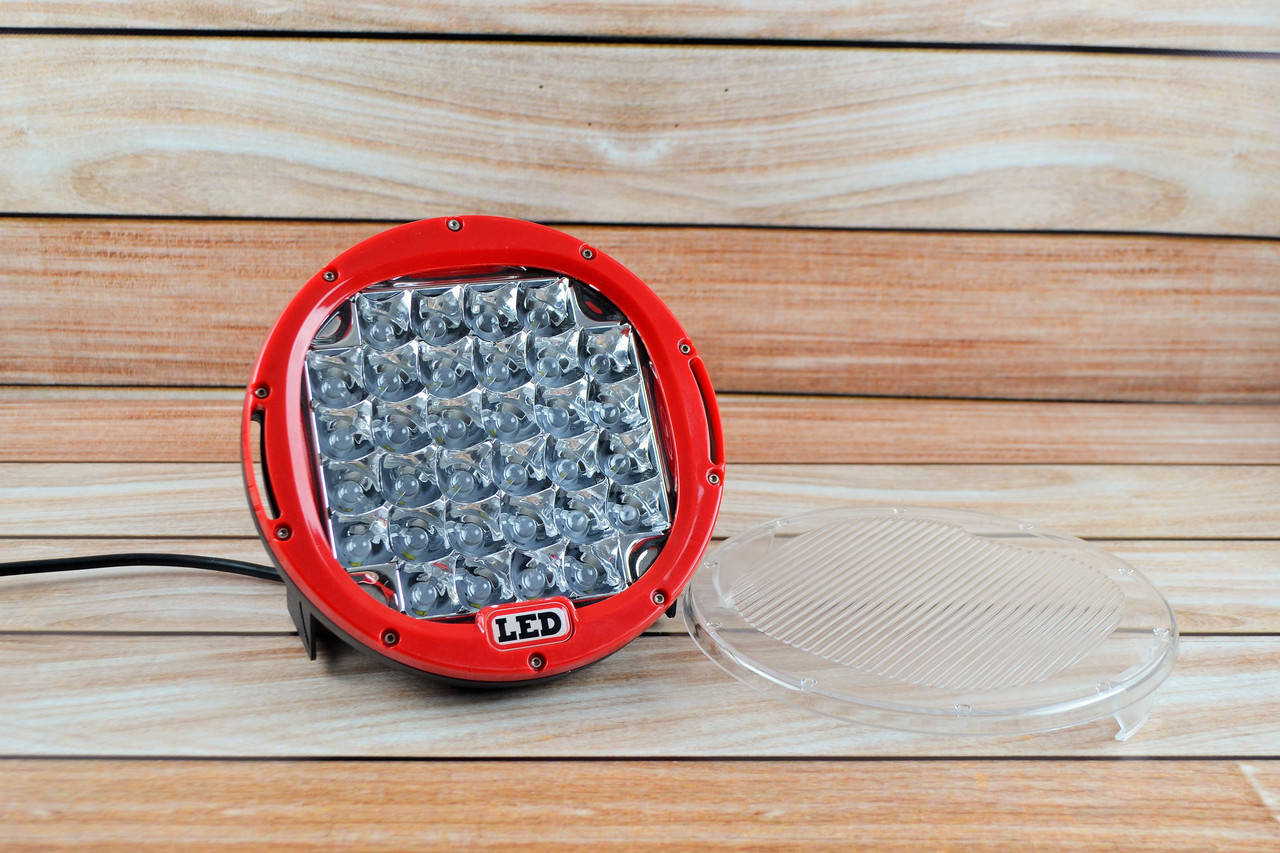 

Светодиодная LED фара 96Вт (светодиоды 3W x32шт)