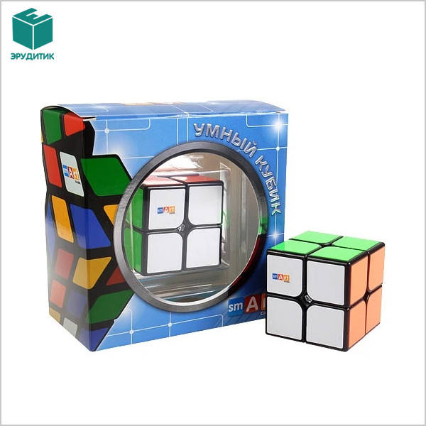 

Кубик рубика 2х2 с наклейками Smart Cube