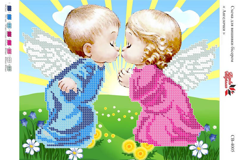 

Вышивка бисером СВ 4005 формат А4