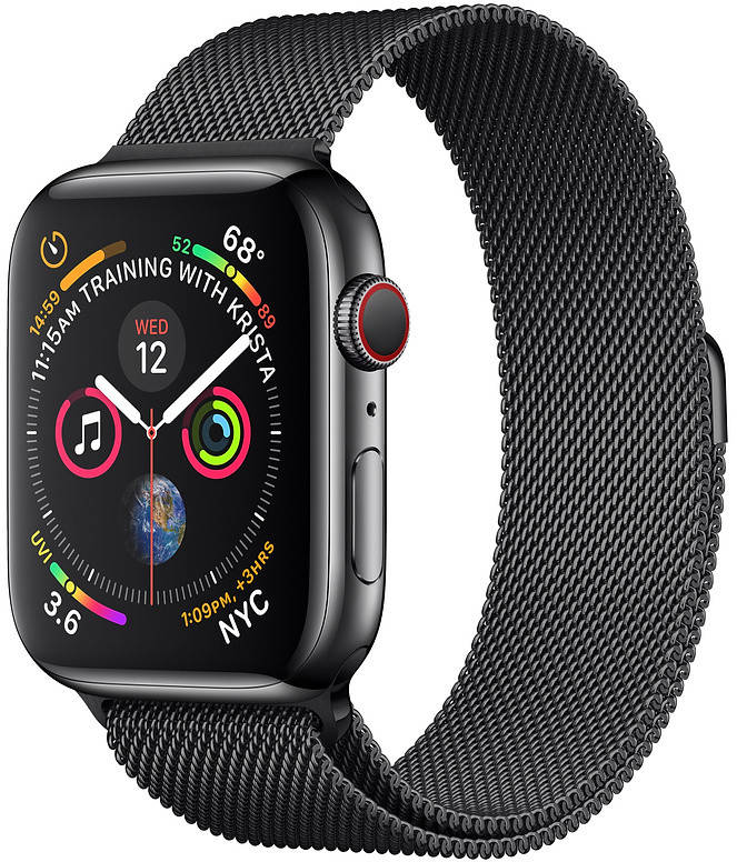 

Браслет Apple для смарт-часов Apple Watch Milanese Loop Черный