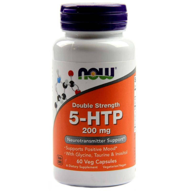 

Гидрокситриптофан - NOW Foods 5-HTP 200 mg / 60 caps