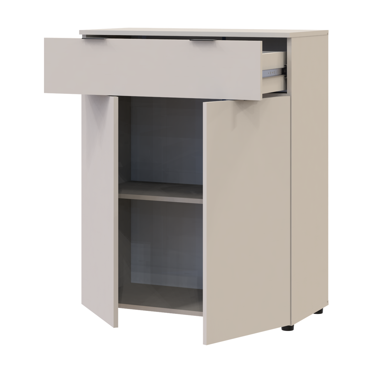 Комод Doros Рон 2 2 фасади 1 шухляда Кашемір 80х38х100 (41516044) 6