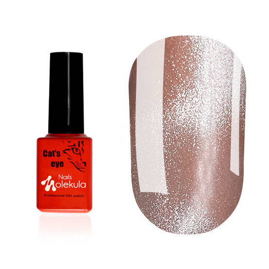 

Гель-лак Molekula 9D кварцевый кошачий глаз № 910 (бежевый, магнитный), 6 мл